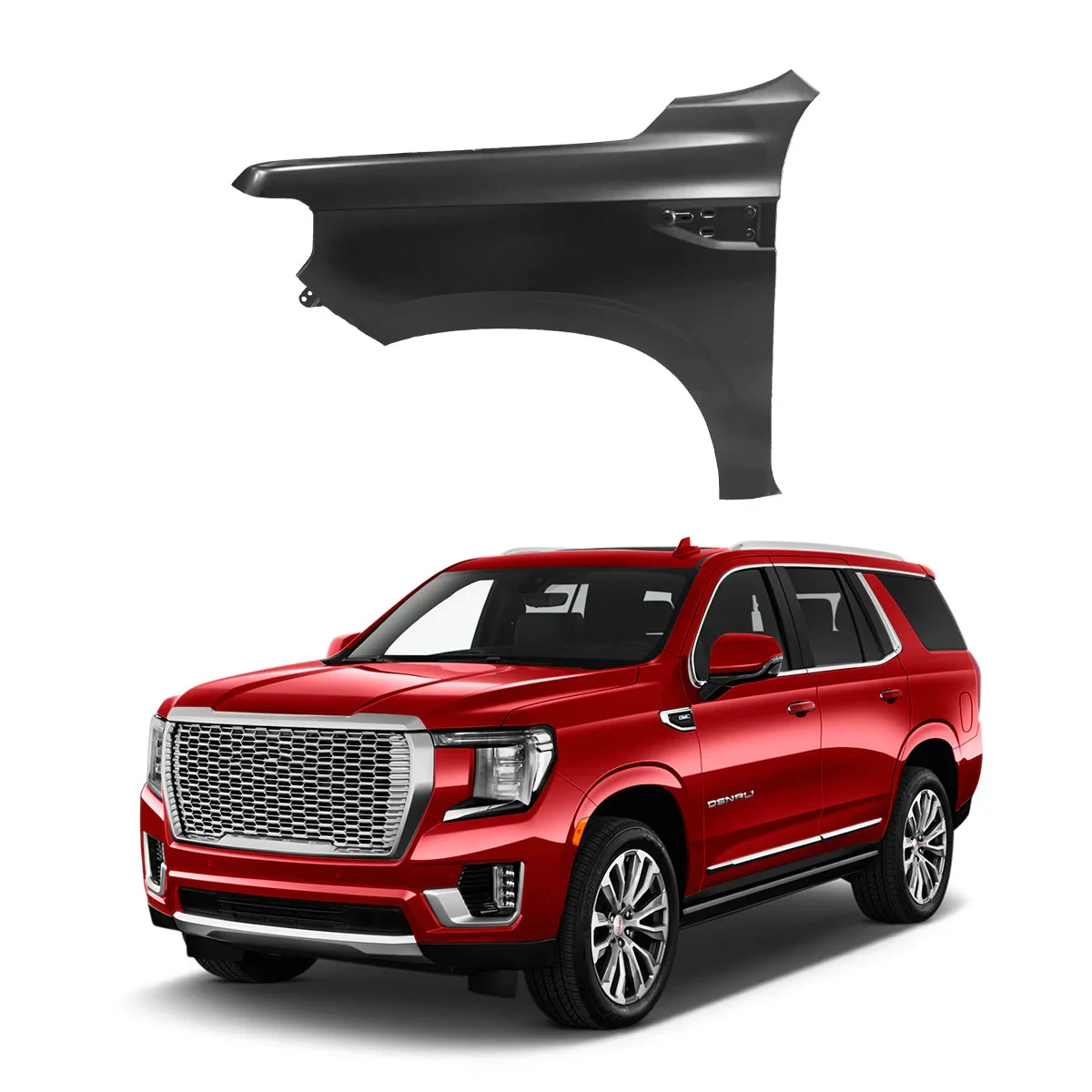 

Стальное переднее крыло (левое) подходит для 2015-2019 GMC Yukon OE:84384208 2016 2017 2018 JUNCHENG автозапчасти