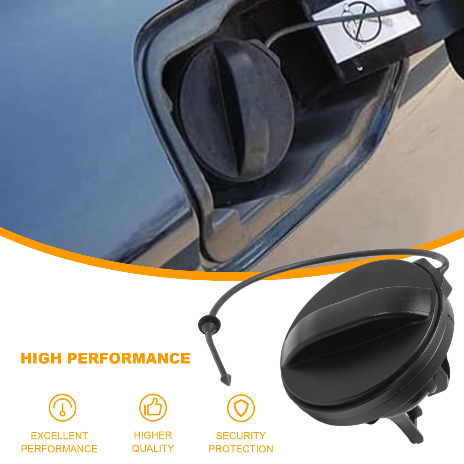 Car Oil Fuel Filter Fuel Tank Cap 1609818980 for Peugeot 301 3008 508 408 308 Citroen 2014 Elysee C4L oil fuel cap fuel tank cover