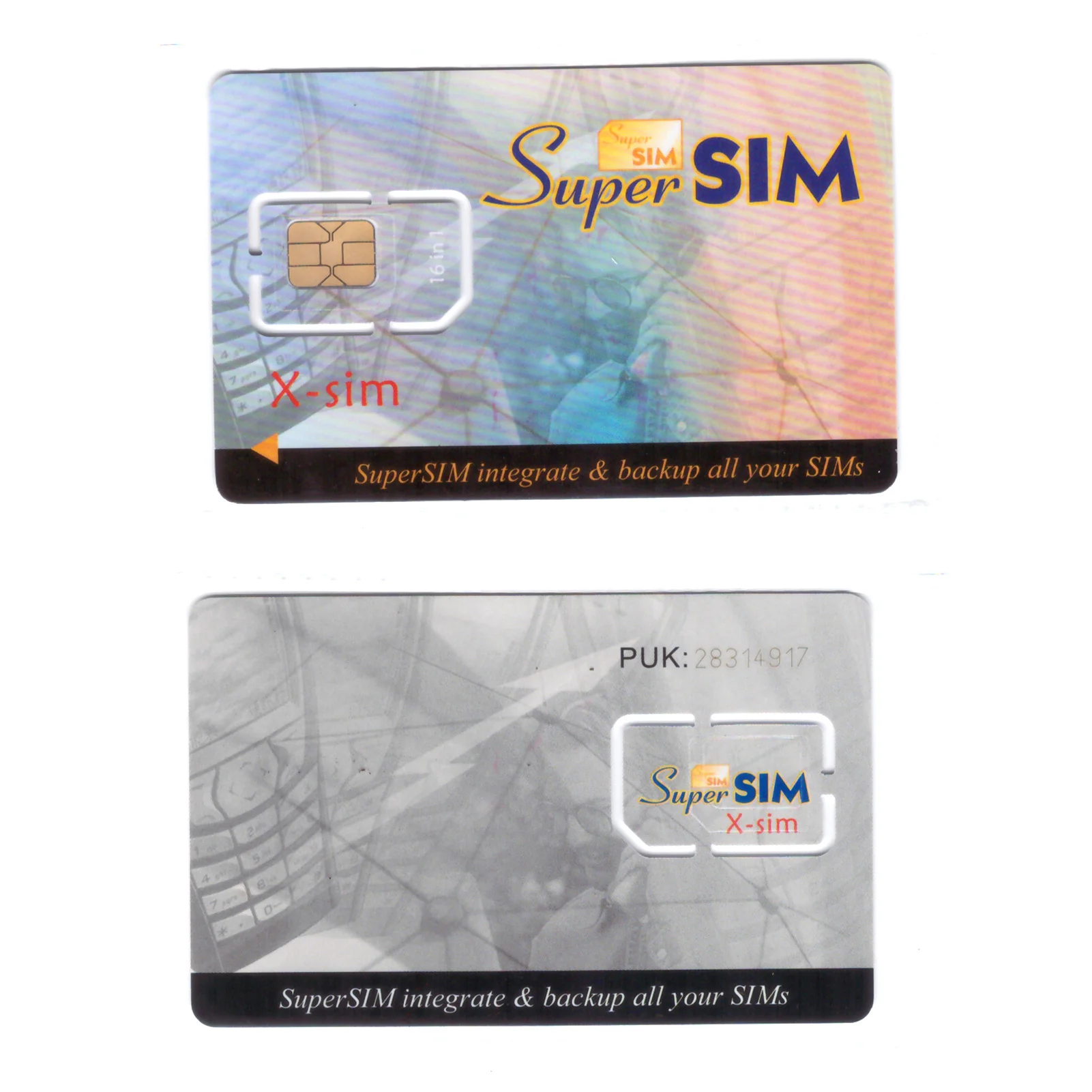 6 In 1 Max SIM Card Cell Phone Super Card Backup Cellphone Accessory