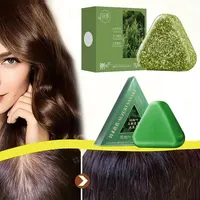 Shampoing à base de plantes naturelles, savon fait à la main, nourrissant, contrôle de l'huile, soin capillaire rafraîchissant, moelleux et apaisant 3