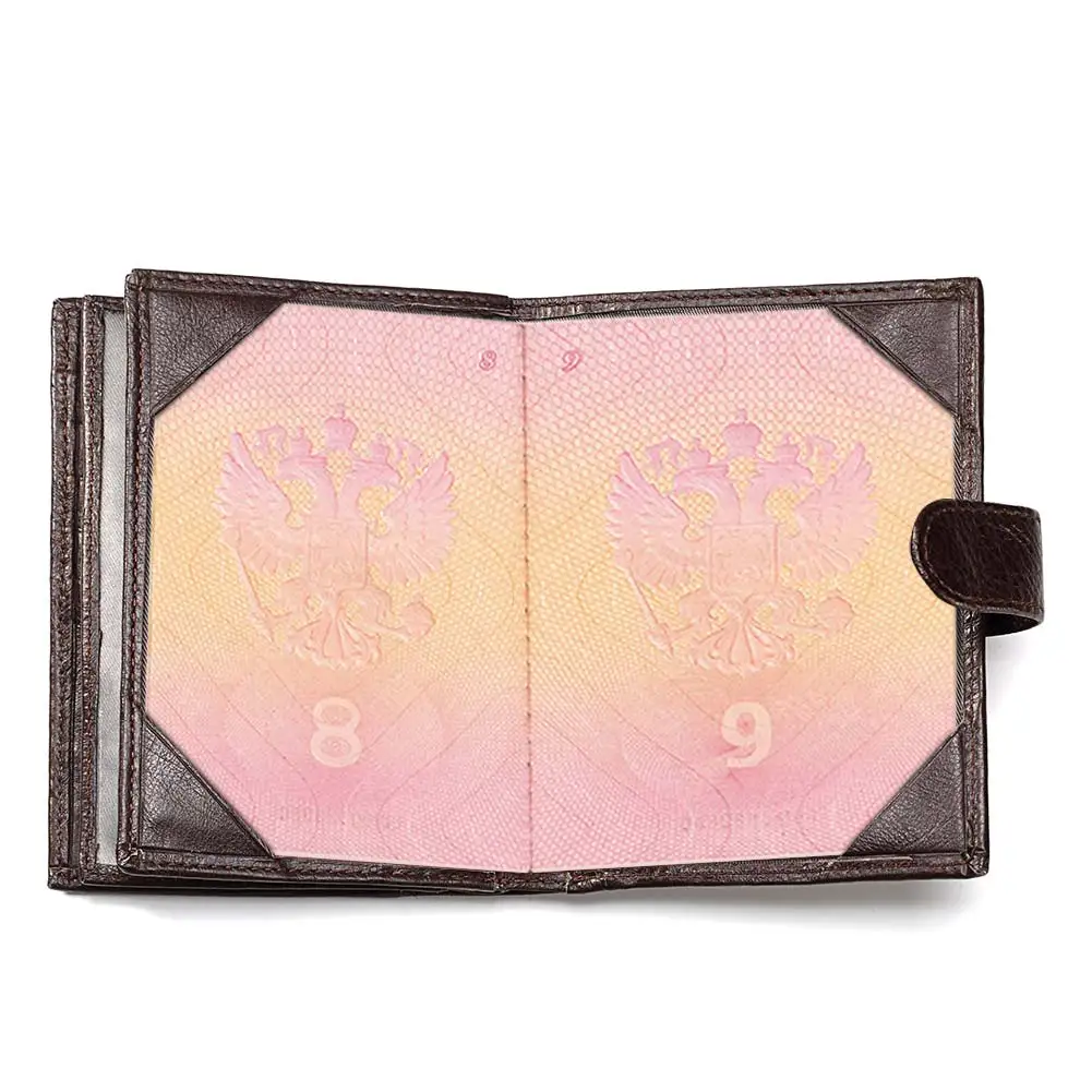 Louis Vuitton Genuine Leather Passport Wallet