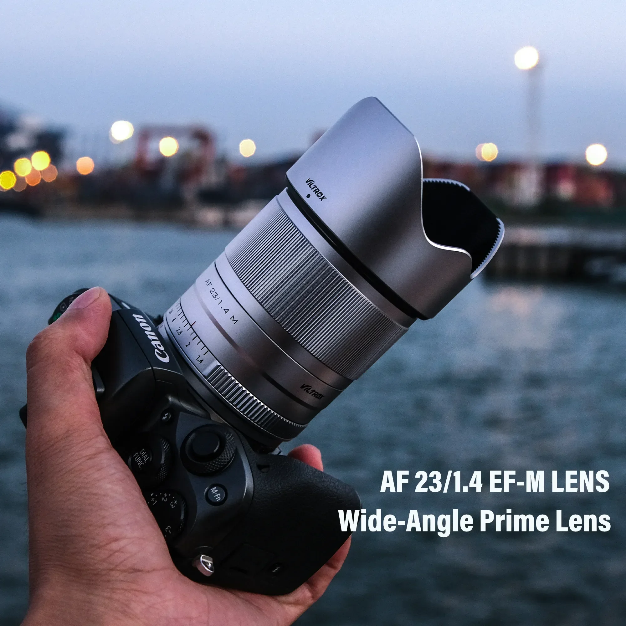 빌트록스 캐논 EF-M 렌즈 23mm 33mm 56mm F1.4 자동 초점 인물 사진 광각 렌즈 APS-C 캐논 EOS M 카메라 M5 M6 M100 M200 M50 용