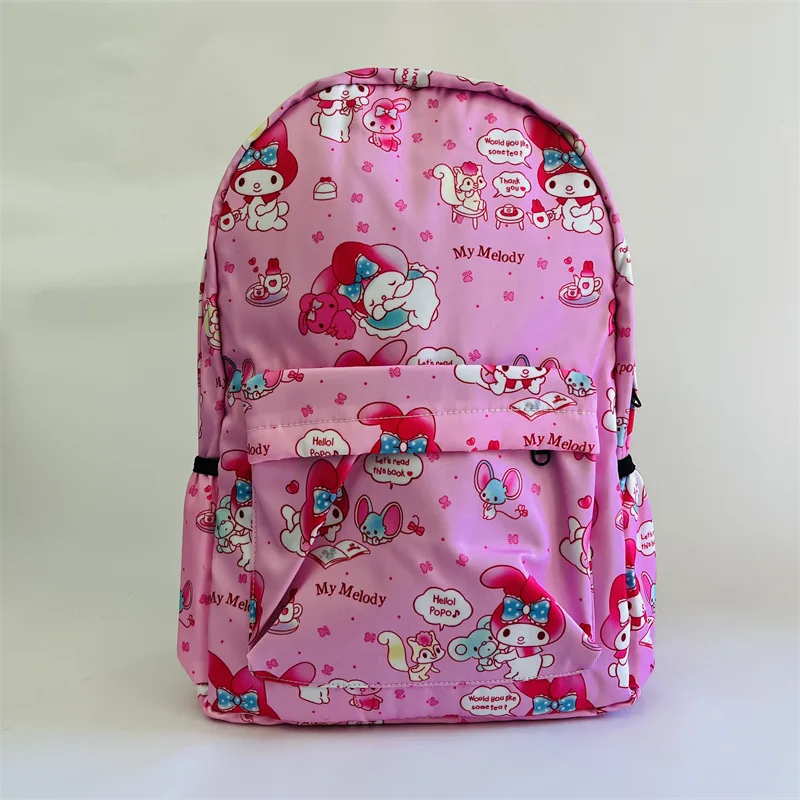 

Sanrio Kawaii My Melody SchoolBag Cinnamoroll Little Twin Stars Anime Cartoon Cute Fashion Exquisite Creative Tarpaulin Backpack