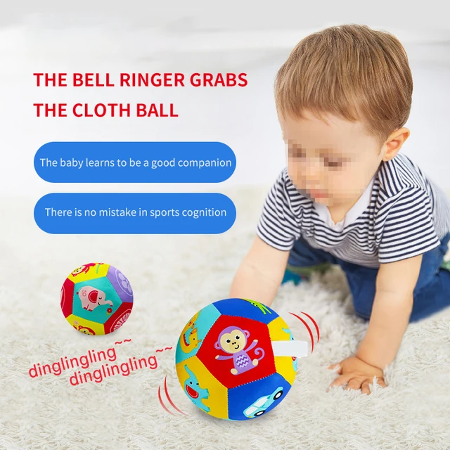 Bébé Main Saisir Boule Animal Cognition Boule Main Saisir Hochet Parent Enfant Jouets Interactifs 1