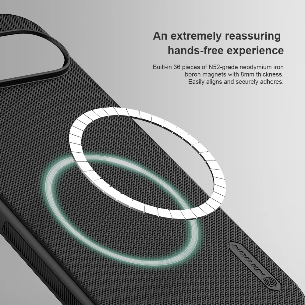 Nillkin for Google Pixel 9 Pro XL / 9 Pro / 9 5G Case Frosted Pro Magnetic Adapt Magsafe Matte full Back Cover 5
