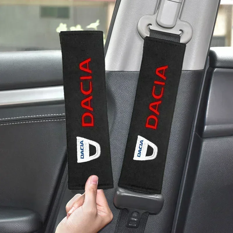 2 Pezzi Coprisedili Per Cinture Di Sicurezza Accessori Per Auto Spalline Per Auto Per Dacia Duster Logan Sandero Lodgy Stepway Mcv 2 Duster Cotton