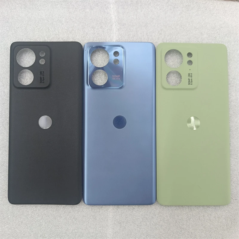 Tampa da Bateria Motorola Moto Edge 40 Tampa Traseira com Logotipo Peça de Reposição