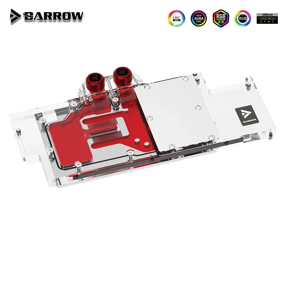 

Barrow GPU Water Block For ASUS ROG STRIX / MATRIX RTX2080Ti/2080S/2070S/2080 Graphics card Cooler 5V ARGB 3PIN AURA SYNC