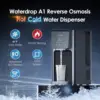1  Reverse Osmosis System, Hot and Cold Water Dispenser, NSF/ANSI 58 Standard,  Water Cooler, 2