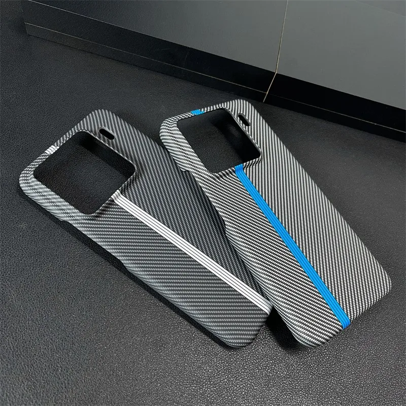 Sleek Carbon Fiber Protective Back Cover