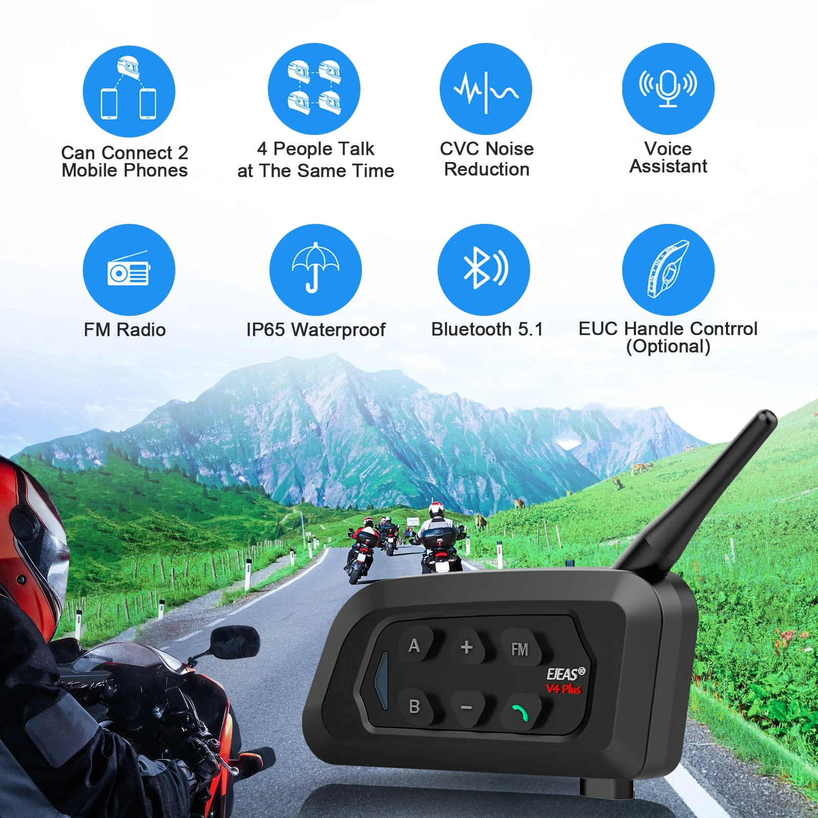 EJEAS V4 ÷  ,  ,  , FM , 4  ǽð ȭ, 2 