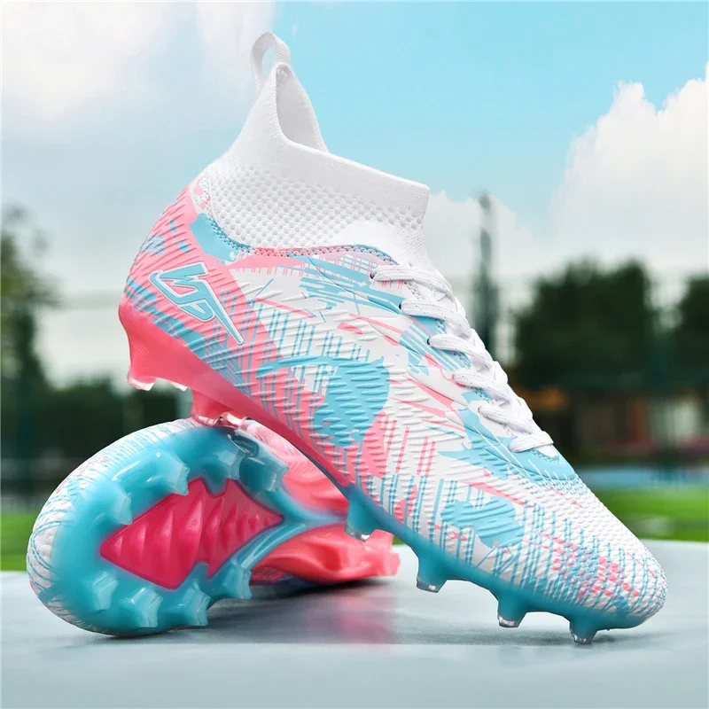 Football Shoes Men Soccer Shoes Society Casual Professional Sneaker Original Field Football Shoes Grass Training Kids Resistant Football Boots