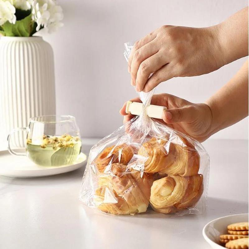 Sealing clips 4Pcs/Set sealing clip food preservation bag clip snack fresh food storage seal bag sealer clamp kitchen storage tool