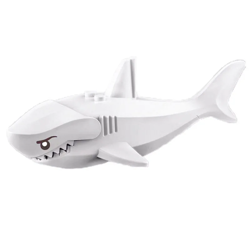 Pirate Shark Animal Blocks - Creative Building Toy Set