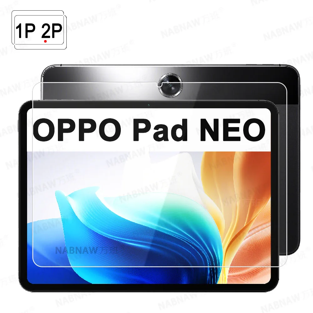 No Defects HD Scratch Proof Tempered Glass Screen Protector For OPPO Pad NEO 2024 LTE WiFi 11.36-inch Tablet Prtective Film
