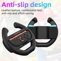 2PCS Game Steering Wheel for Nintendo Switch 2 JoyCon Controller Racing Wheel Hand Grip for Switch2 Kart Games Accessories 4