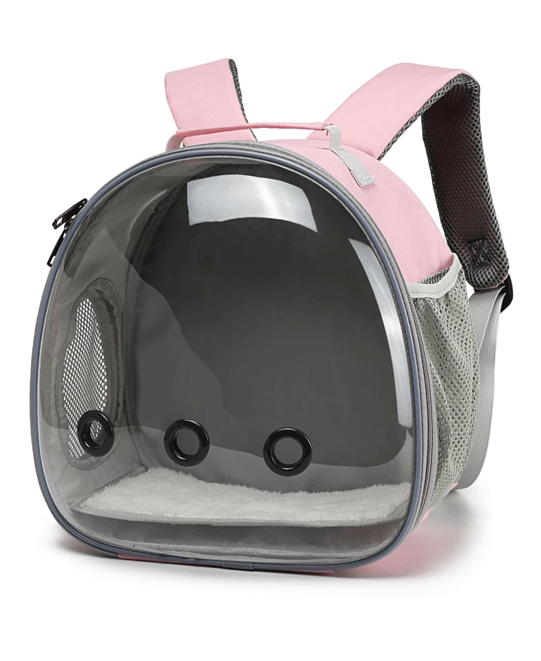 Pet Backpack Ferret Carrier Transparent small animal carrier coolgiftpoint