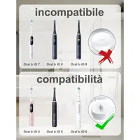 For Oral B Cargador Cepillo Eléctrico Braun 3757 3766 Pro 1/2/3 600 700 1000-3900N Carga Rápida Recarga Universal - Image 4