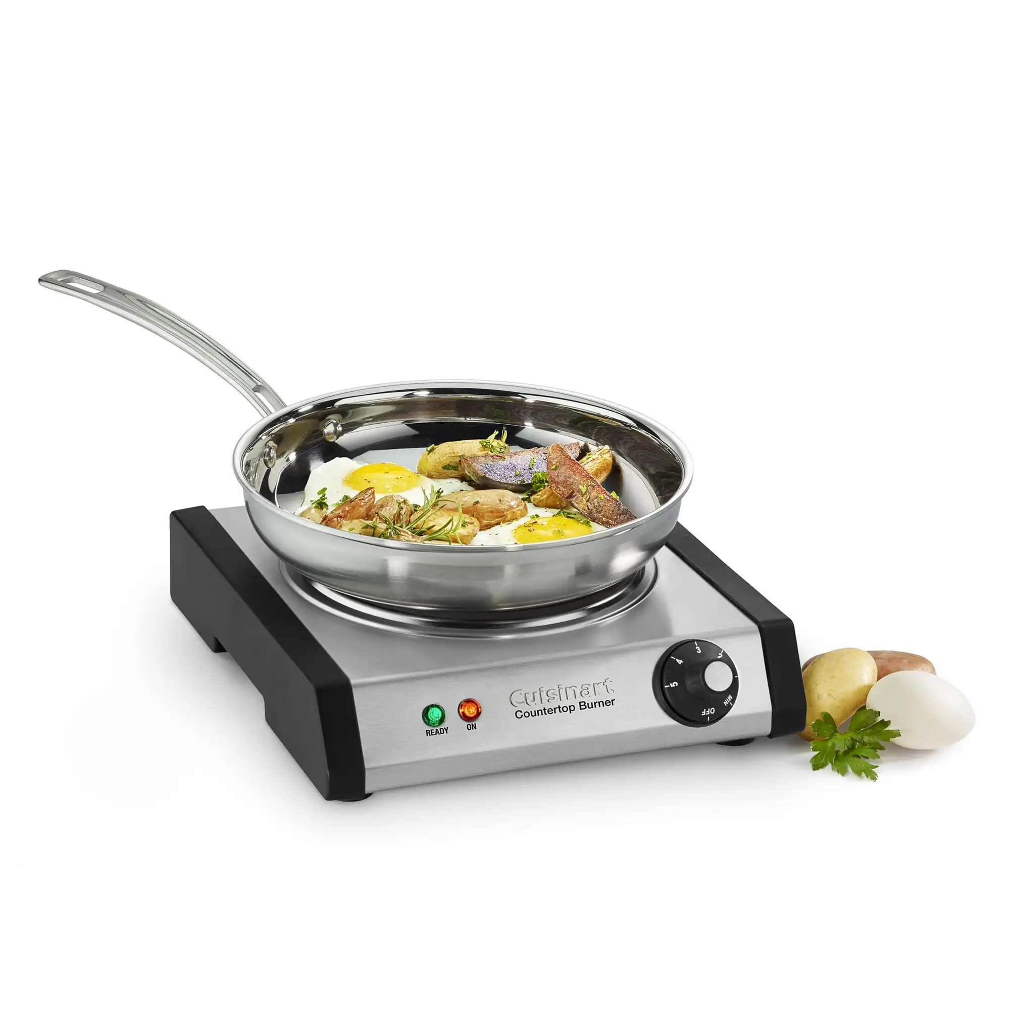 Cuisinart Countertop Single Burner with Drip Bowls
