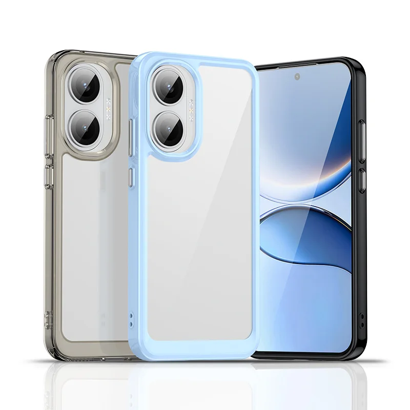 Vibrant Transparent TPU Protective Phone Case