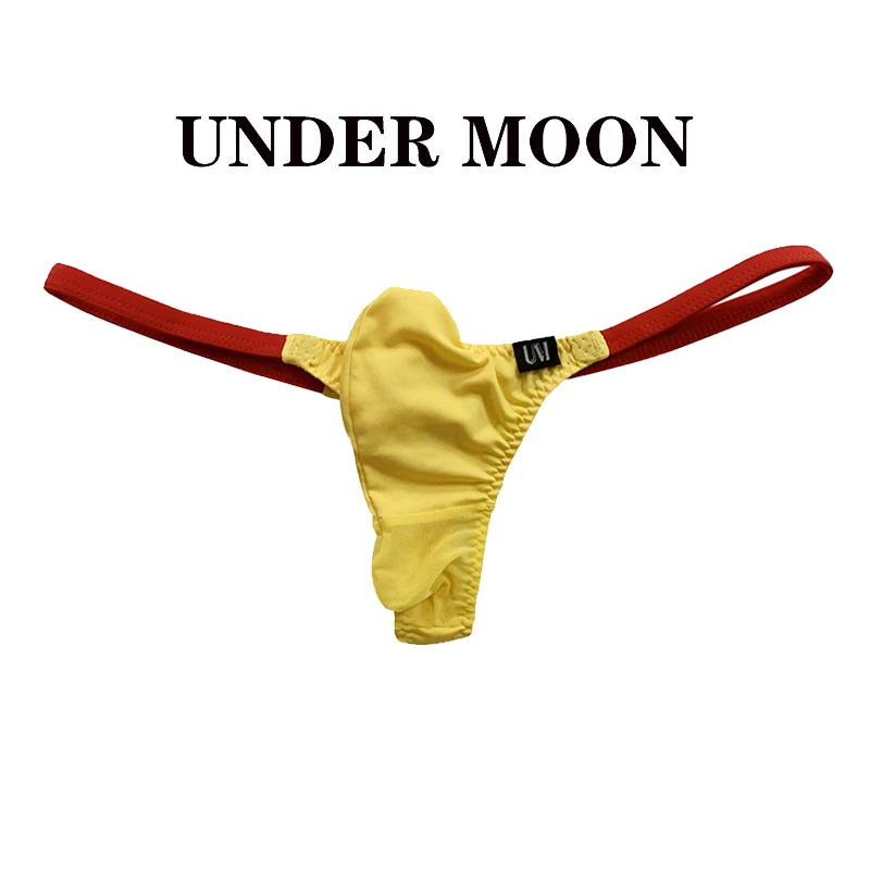 Low-rise Men's Underwear Breathable Mesh Up Pouch Thongs And G-strings male underwear
