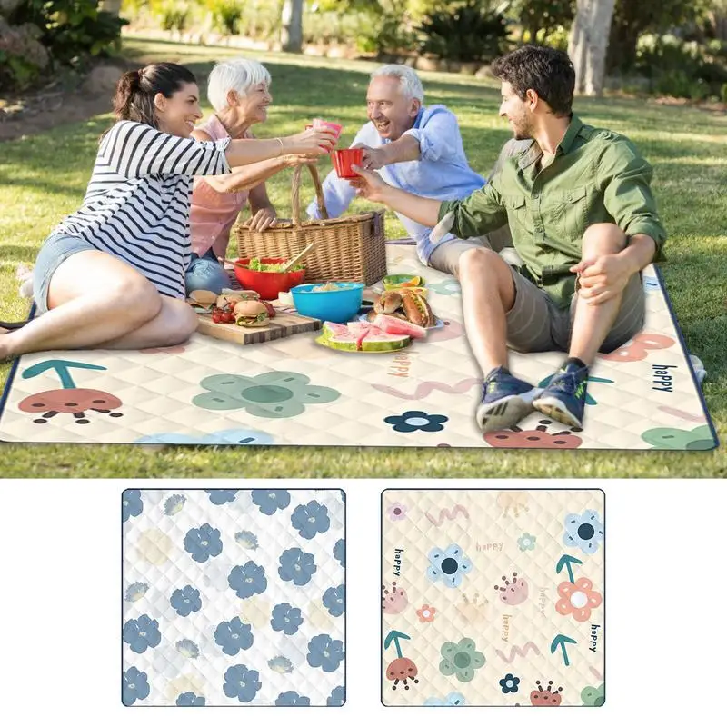 Picnic Mats Outdoor Waterproof Camping Sandproof Waterproof Blanket Spacious Camping Ground Cover Travel Hiking Accessories For Picnic Mats Outdoor Waterproof Camping Sandproof Waterproof Blanket Spacious Camping Ground Cover Travel Hiking Accessories For
