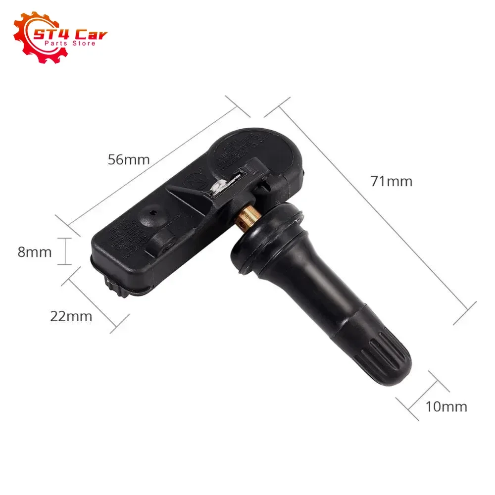 Sensores TPMS Uxcell - 4 Peças 315MHz Para GM