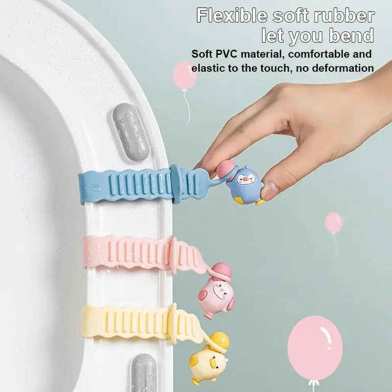 Toilet Seat Accessories Toilet Lid Handle Detachable Seat Clip Holder Lifter