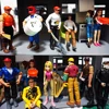 100MM Worker Soldier Courier Model 3.94 Inch Detachable Turnable Cab Doll for 1/146 RC Excavator Cab 1/18 Trailer Cab Model Toys 2