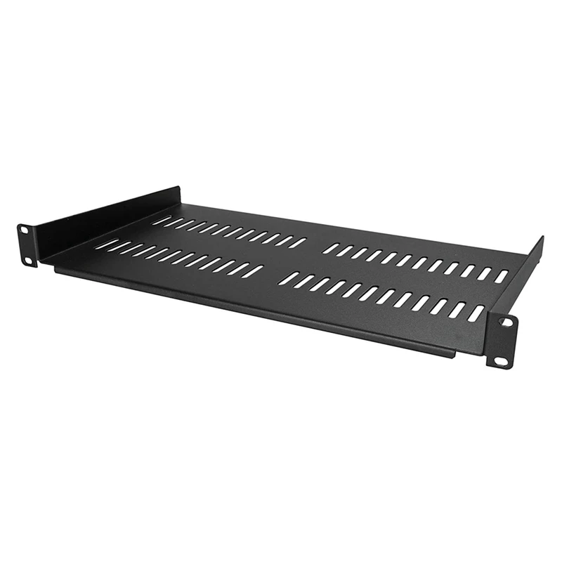

1U Server Rack Mount Shelf Vented Cantilever Tray For 19Inch Network Equipment Rack & Cabinet, Easy To Use Durable
