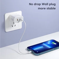 Olaf 40W USB C Charger Quick Charge QC 3.0 Dual PD Charger Type C Fast Charger Adapter For iPhone Xiaomi Samsung Huawei Phone 6