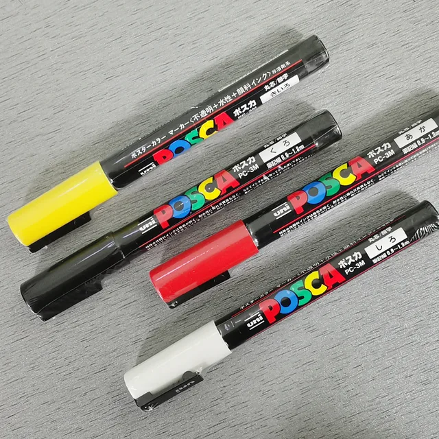 1Dcs Posca Pc-3M Uni Festőjelző- Extra Finom Golyó Tipp Méhészet - Image 2