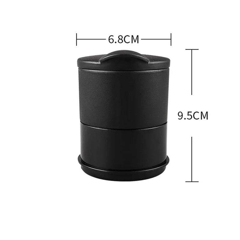 Car Ashtray Garbage Coin Storage Cup Container Cigar Ash Tray Universal Size 1 PC car ashtray,portable ashtray