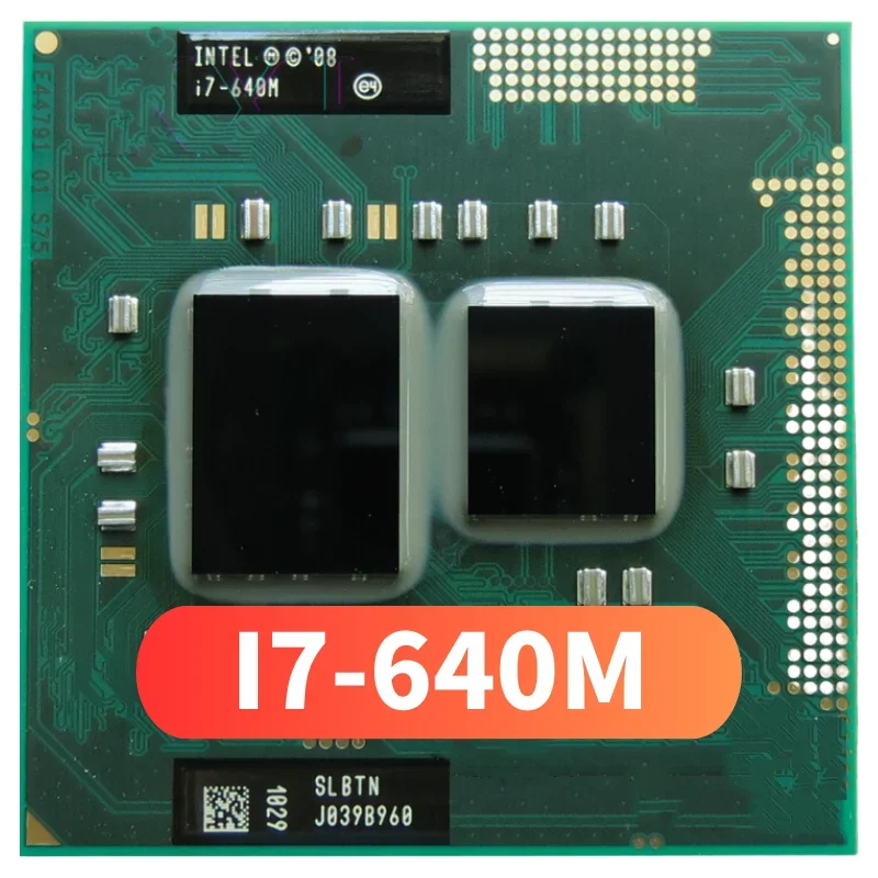 IntelCorei7640Mi7640MSLBTN28GHzDualCoreProcessorLaptopCPU