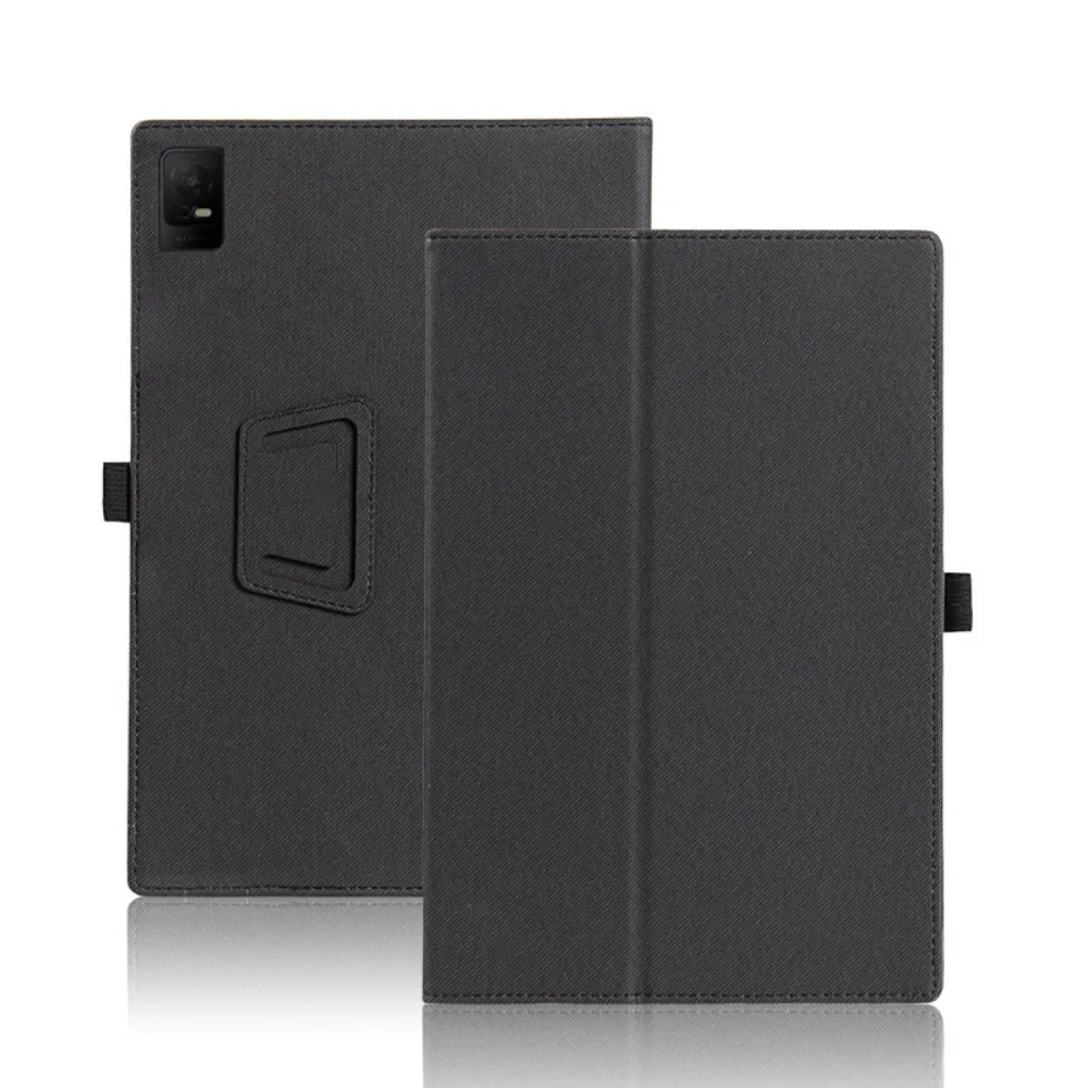 Premium PU Leather Magnetic Folio Stand Case with Hand Strap