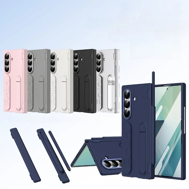 Premium Full Cover Hard Case with Hinge Protection, Stand, Wrist Strap & Screen Protector