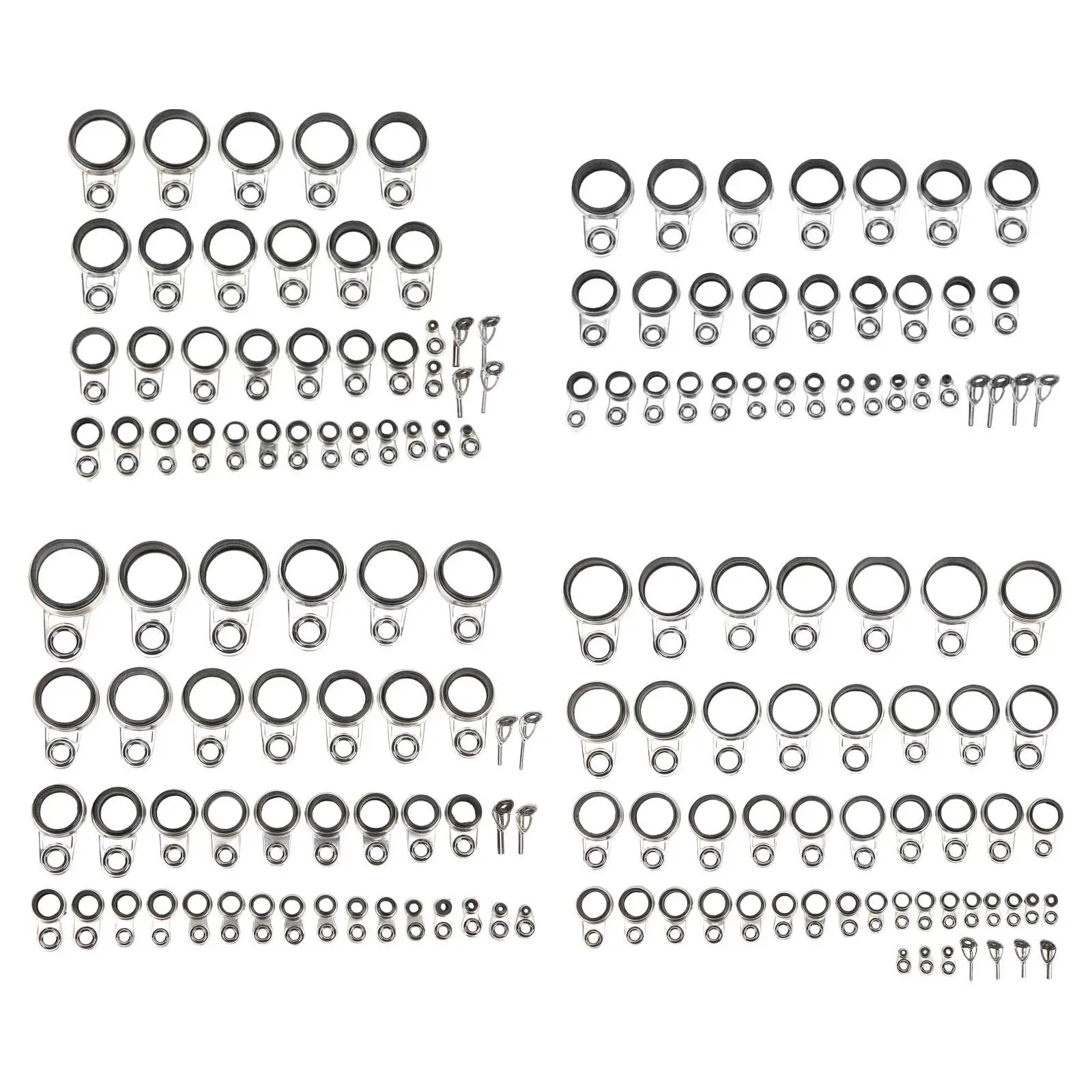 Fishing Rod Guides Wire Loop Stainless Steel for Replacement Accessories