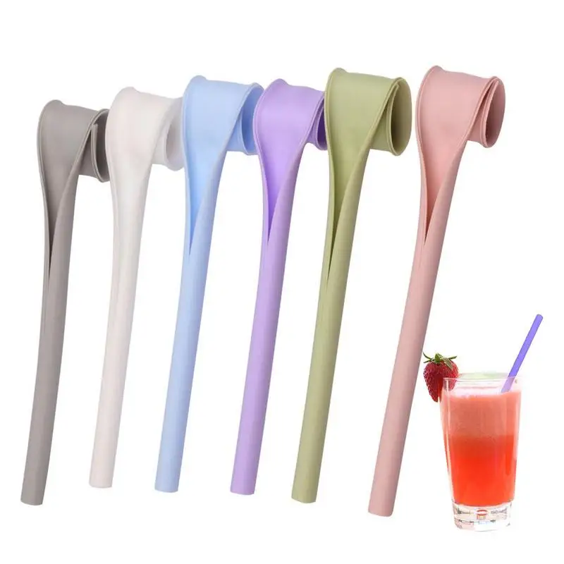 Plastic Straw Strainer Filter School Students BPA Free Straw