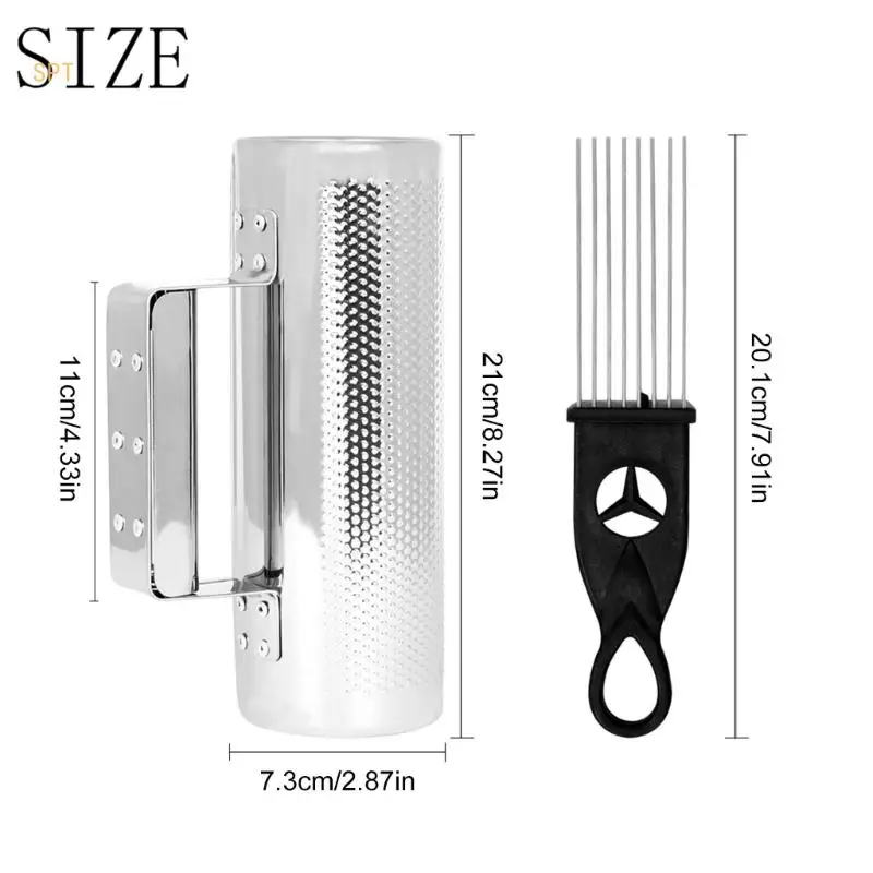 Guira Shaker Latin Percussions Guiro Instrument with Scraper for Performances 714F