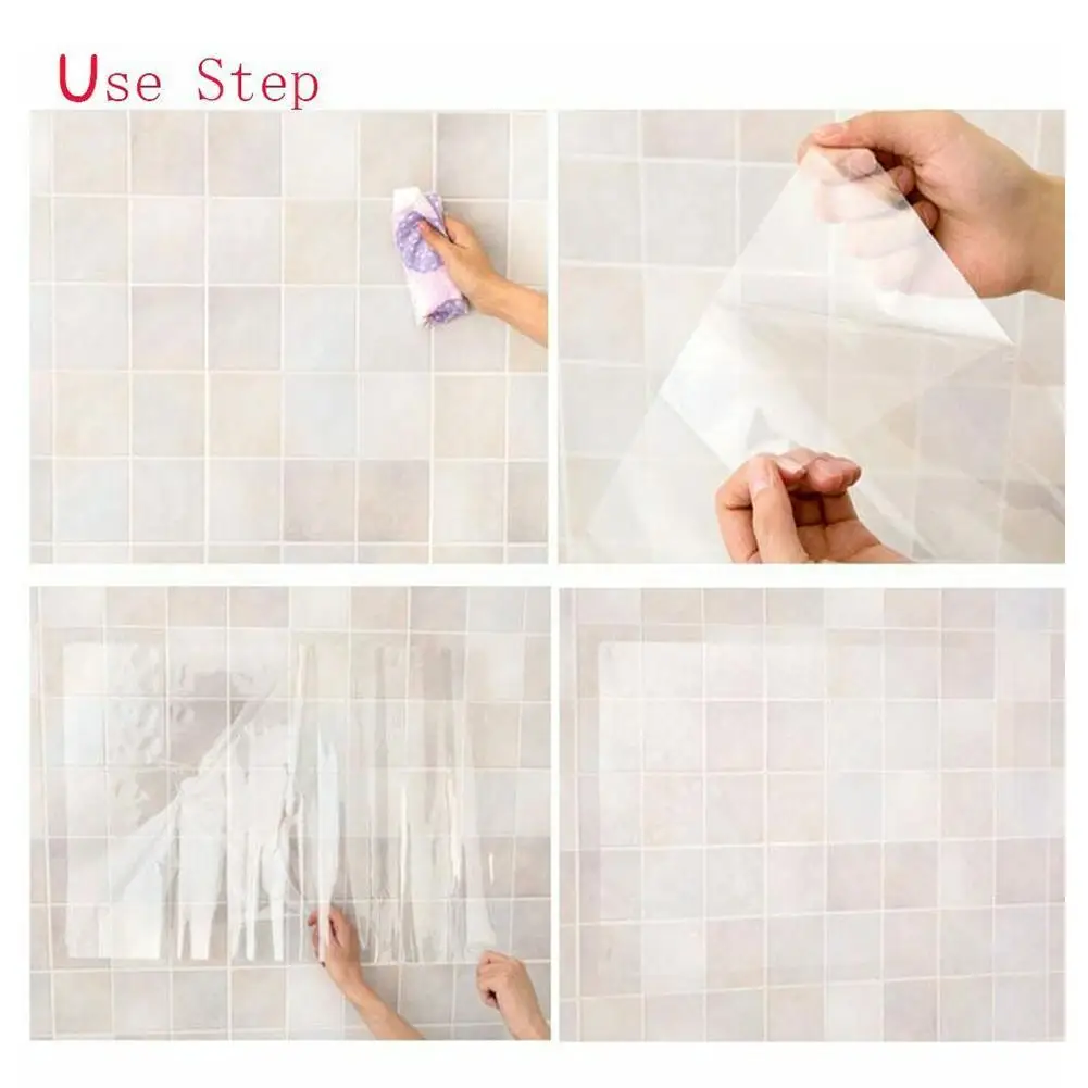 Wall Protector Kitchen Self Adhesive Oil-Proof Water-Proof Removable Sticker
