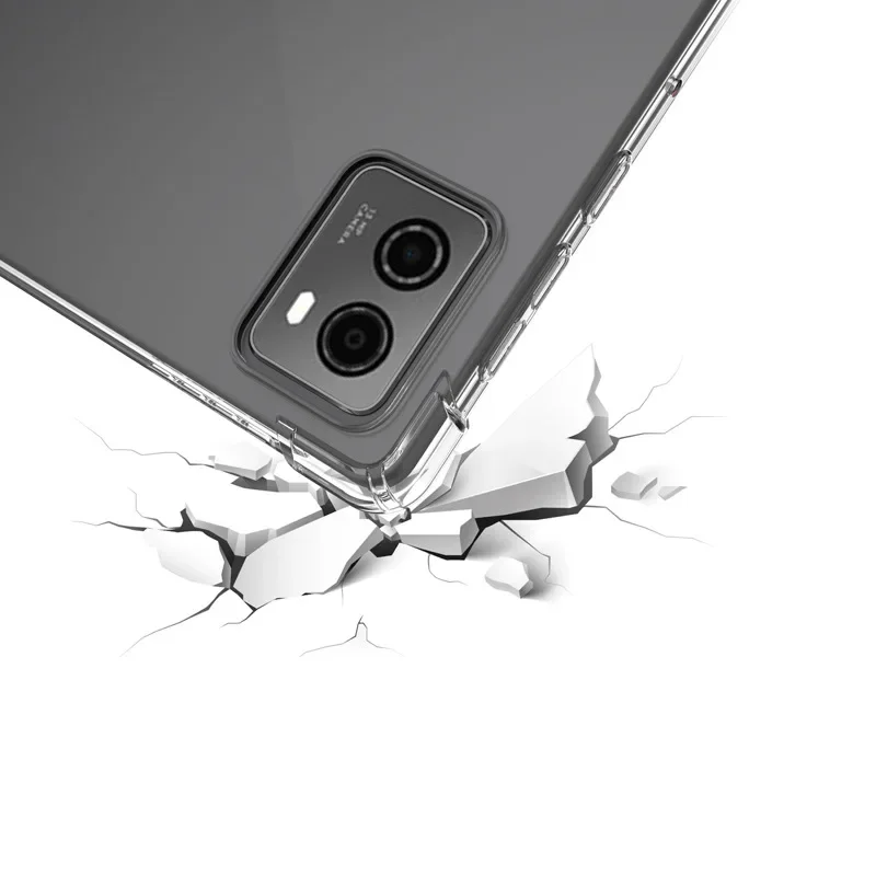 Clear Silicon Soft Shell TPU Case with Airbag Protection - Half Cover