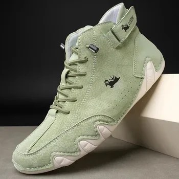 أحذية نسائية برباط، نعل مخيط عصري، علوي متين، مريح، مسامي، متين، أحذية مسطحة للتدريب على ركوب الدراجات في الهواء الطلق 3