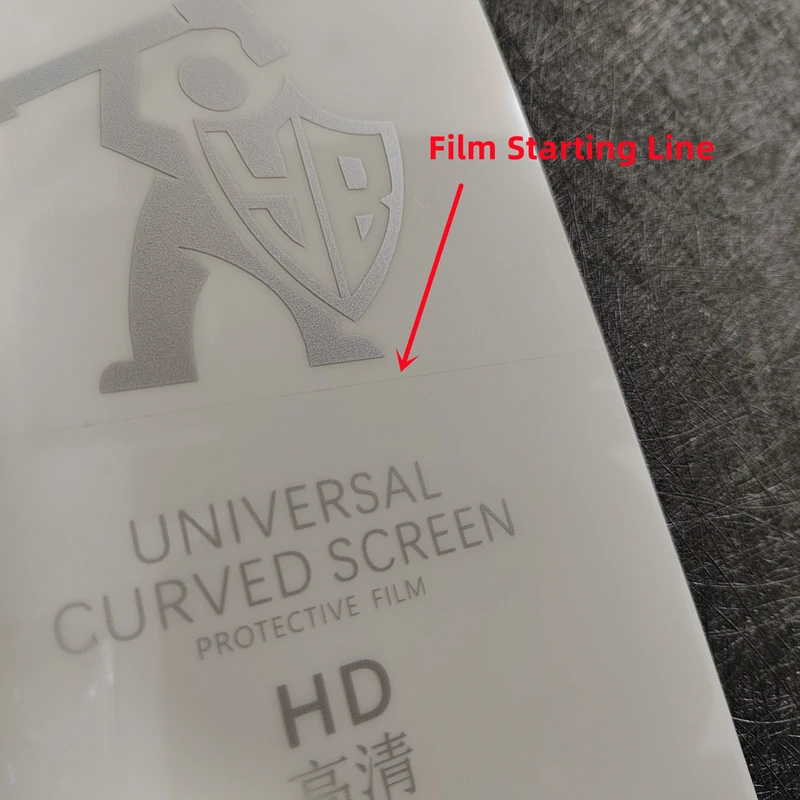 50pcs HD Hydrogel Film For Any Cutting Machine Plottter TPU Soft Flexible Hydrogel Film For Mobile Phone Curved Screen Protector