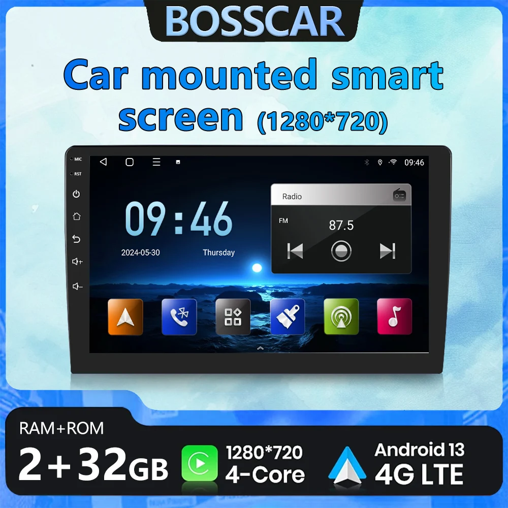 Car Multimedia Player 7Inch 9Inch 10Inch Universal 2Din Android12 Auto Carplay Audio 32G GPS for Hyundai Toyota Nissan Kia car multimedia player
