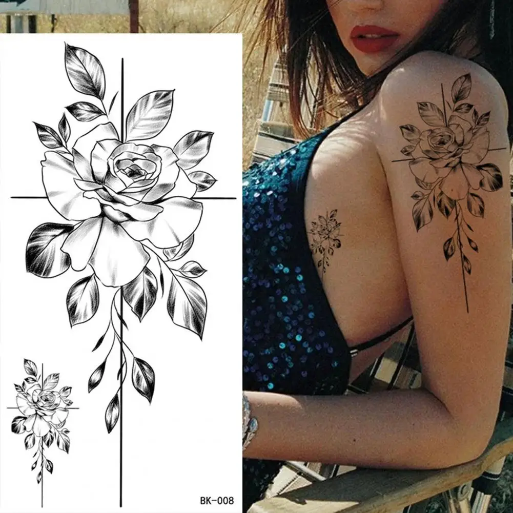 Temporary Tattoo Universal Skin-touch Easy to Use Decorative Tattoo Sticker Fake Body Tattoo Tattoo Sticker Body Art