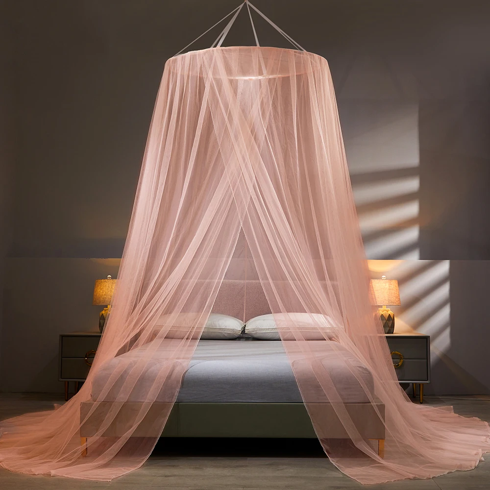 Mosquito Nets For Bed Camping Canopy Curtain Double Bed Room Decorating Items El