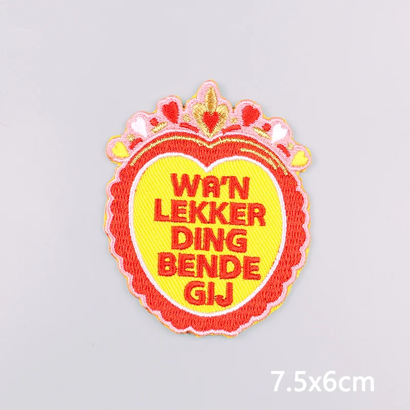 2026 Oeteldonk Embleme Patch bestickte Aufnäher zum Aufbügeln, niederländischer Karneval, Festival, Abzeichen, Feier, Souvenir, Geschenk – Detail 26