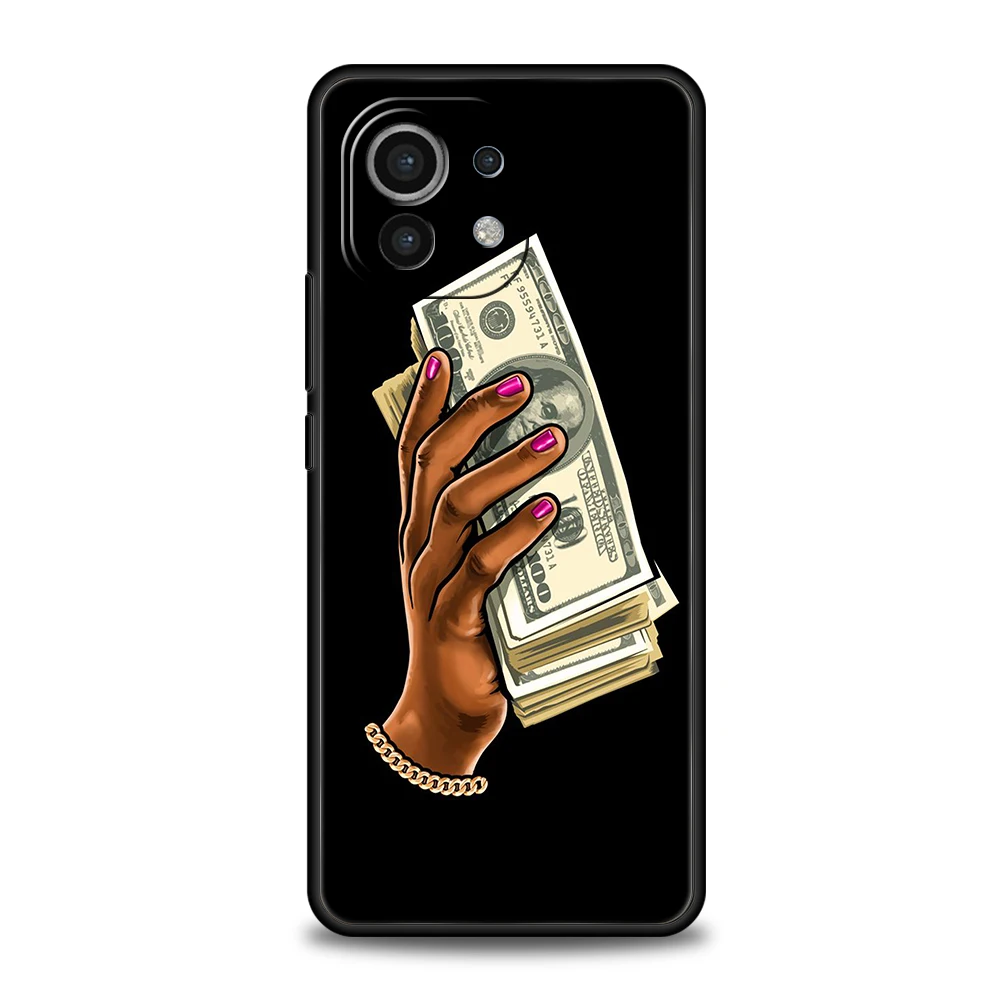 Luxury Shockproof Soft Cash Design Phone Case Cover