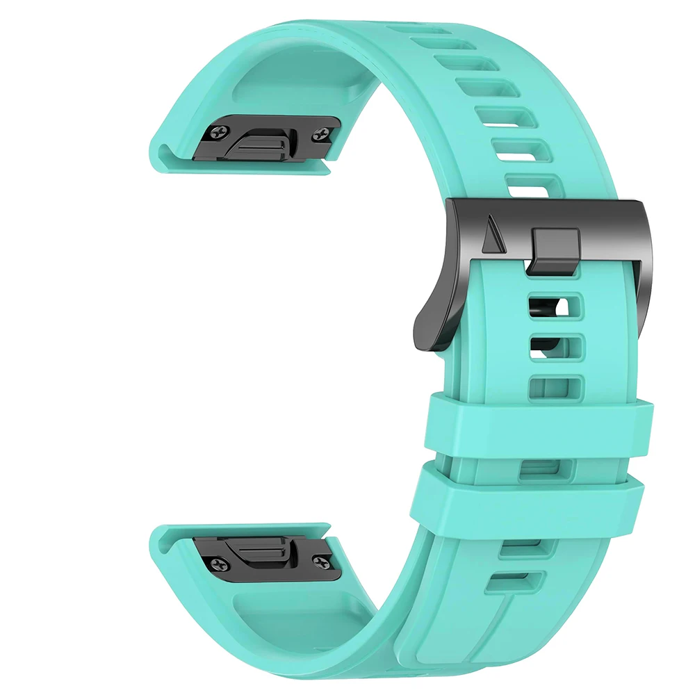 Durable QuickFit Silicone Sport Strap - Versatile 22mm/26mm Watchband