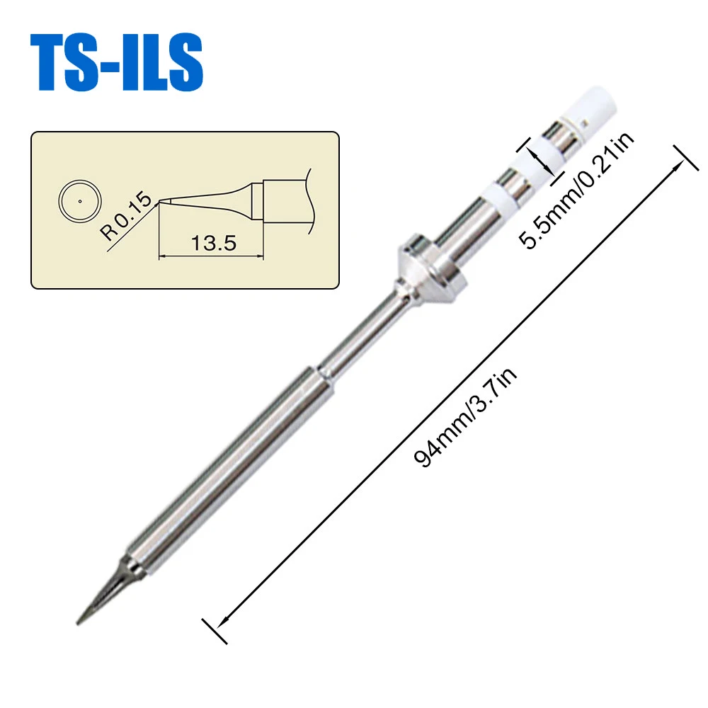Soldering Iron Pine64 TS100 Ts101 Soldering Iron Tips Replacement Various Models of Pinecil V2 Electric TS Series BC2 ILS K